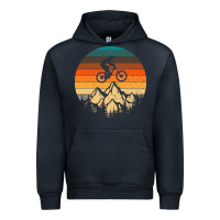 Mountainbike Downhill Retro Vintage Gift   Mountain Bike Urban Hoodie | Teevron
