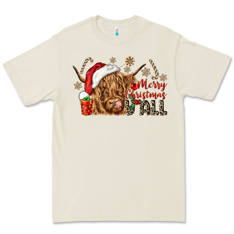 Merry Christmas Yall Premium Tee by CowGirlArtShop | Teevron