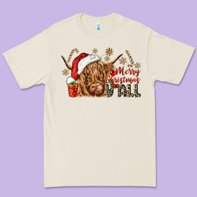 Merry Christmas Yall Premium Tee Designed By Cowgirlartshop