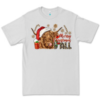 Dove Grey merry christmas yall Premium Tee - CowGirlArtShop