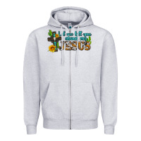 Heather Grey let me tell you about my jesus Zipper Hoodie - AdoDesignShop