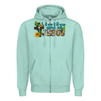 Seafoam let me tell you about my jesus Zipper Hoodie - AdoDesignShop