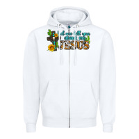 White let me tell you about my jesus Zipper Hoodie - AdoDesignShop