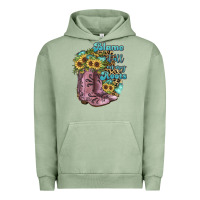 Pigment Oil Green Blame It All On My Roots Urban Hoodie - JahusDesignShop