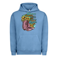Pigment Pebble Blue Blame It All On My Roots Urban Hoodie - JahusDesignShop