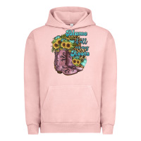 Pigment Salmon Blame It All On My Roots Urban Hoodie - JahusDesignShop