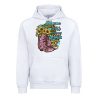 White Blame It All On My Roots Urban Hoodie - JahusDesignShop