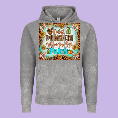 Cutest Pumpkin In The Patch Vintage Hoodie Designed By Bundleandbundleshop