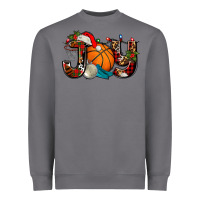 Storm joy with basketball and santa's hat Heavyweight Sweatshirt - AdoDesignShop