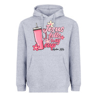 Heather Grey jesus fills my cup Heavyweight Hoodie - JahusDesignShop