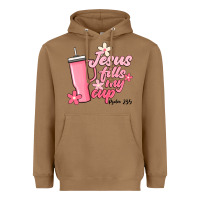 Toasted Coconut jesus fills my cup Heavyweight Hoodie - JahusDesignShop