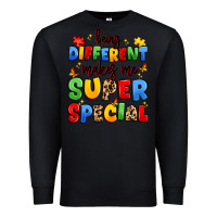 Black being different makes me super special Premium Sweatshirt - JahusDesignShop