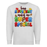 Dove Grey being different makes me super special Premium Sweatshirt - JahusDesignShop
