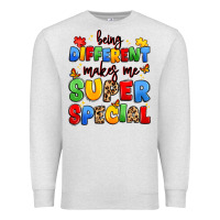 Oatmeal Heather being different makes me super special Premium Sweatshirt - JahusDesignShop