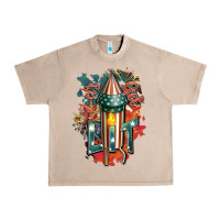 French Oak Let's get lit Urban Heavy Tee - FaDigitalArtStudio