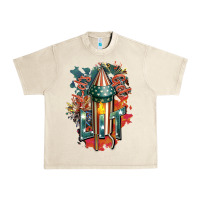 Sandshell Let's get lit Urban Heavy Tee - FaDigitalArtStudio