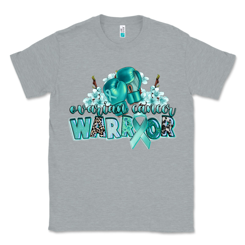Ovarian Cancer Warrior Classic Tee by CowGirlArtShop | Teevron