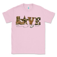 Bubblegum Pink camouflage military boots love Classic Tee - Artiststas