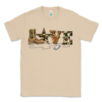 Mushroom camouflage military boots love Classic Tee - Artiststas