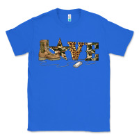 True Royal camouflage military boots love Classic Tee - Artiststas