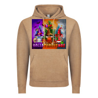 Vintage Coffee happy hallothanksmas Vintage Hoodie - FaDigitalArtStudio