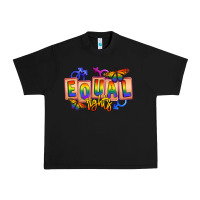 Black Equal rights Urban Heavy Tee - FaDigitalArtStudio