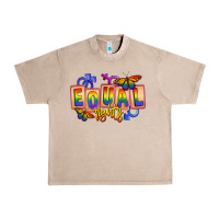 French Oak Equal rights Urban Heavy Tee - FaDigitalArtStudio