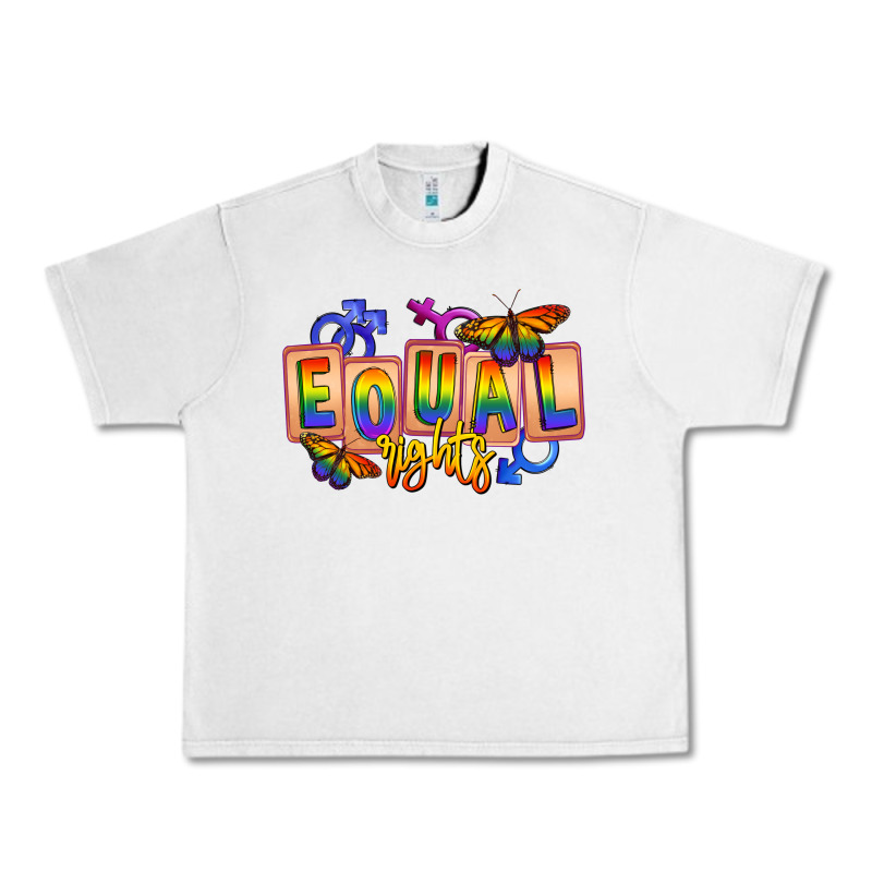 Equal Rights Urban Heavy Tee by FaDigitalArtStudio | Teevron