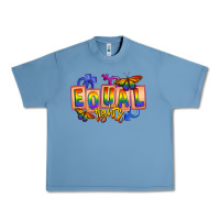 Pebble Blue Equal rights Urban Heavy Tee - FaDigitalArtStudio