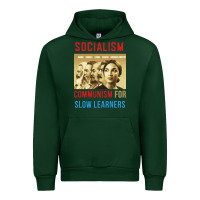 Forest Green socialism Urban Hoodie - DesigneFamous