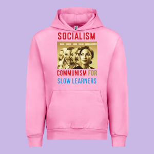 Socialism Urban Hoodie Designed By Designefamous