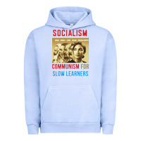 Pigment Grape Ice socialism Urban Hoodie - DesigneFamous