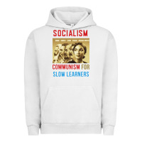 Pigment Lunar Rock socialism Urban Hoodie - DesigneFamous