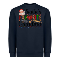 Navy santa's favorite grandma Heavyweight Sweatshirt - AdoDesignShop