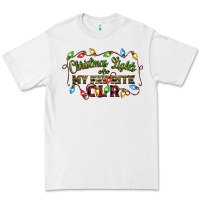 White christmas lights are my favorite color Premium Tee - CowGirlArtShop