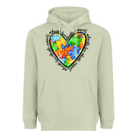 Matcha autism heart Heavyweight Hoodie - JahusDesignShop
