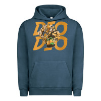 Pigment Midnight Navy jojo bizarre Urban Hoodie - DesigneFamous