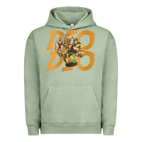 Pigment Oil Green jojo bizarre Urban Hoodie - DesigneFamous