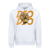 White jojo bizarre Urban Hoodie - DesigneFamous