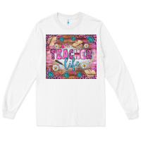 White teacher life tumbler Long Sleeve Tee - BundleAndBundleShop