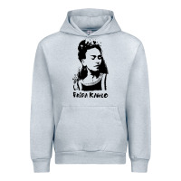 Heather Grey frida kahlo Urban Hoodie - DesigneFamous