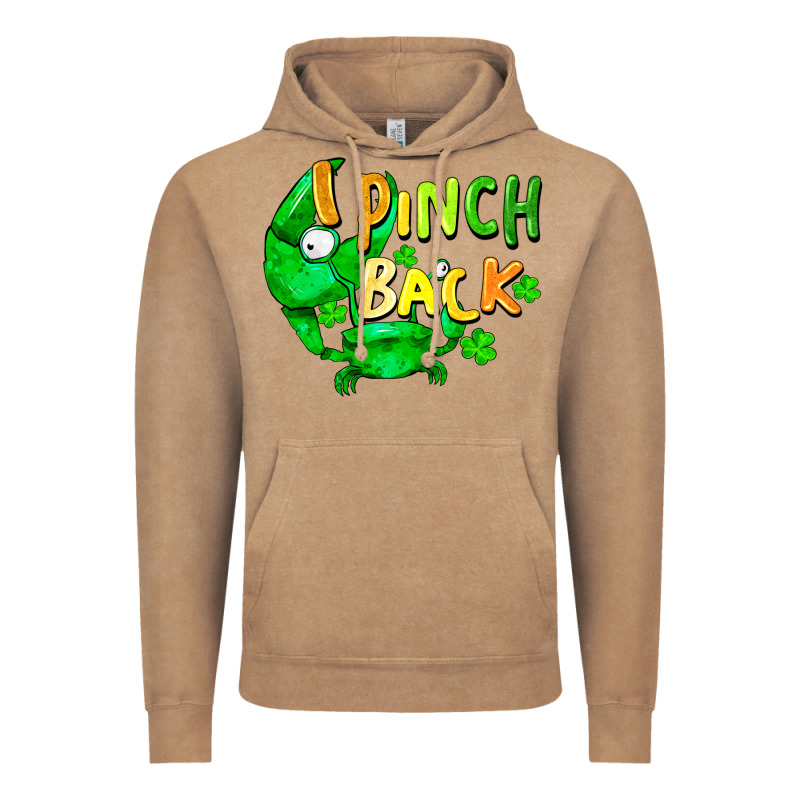 I Pinch Back With Crab Vintage Hoodie by FaDigitalArtStudio | Teevron