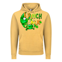 Vintage Mustard i pinch back with crab Vintage Hoodie - FaDigitalArtStudio