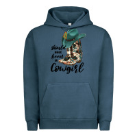 Pigment Midnight Navy Should Have Been A Cowgirl Urban Hoodie - JahusDesignShop
