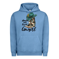 Pigment Pebble Blue Should Have Been A Cowgirl Urban Hoodie - JahusDesignShop