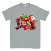 Heather Grey christmas joy  gnome Classic Tee - CowGirlArtShop