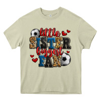 Mossy little sister biggest fan soccer Heavy Core Tee - Jasminsmagicworld
