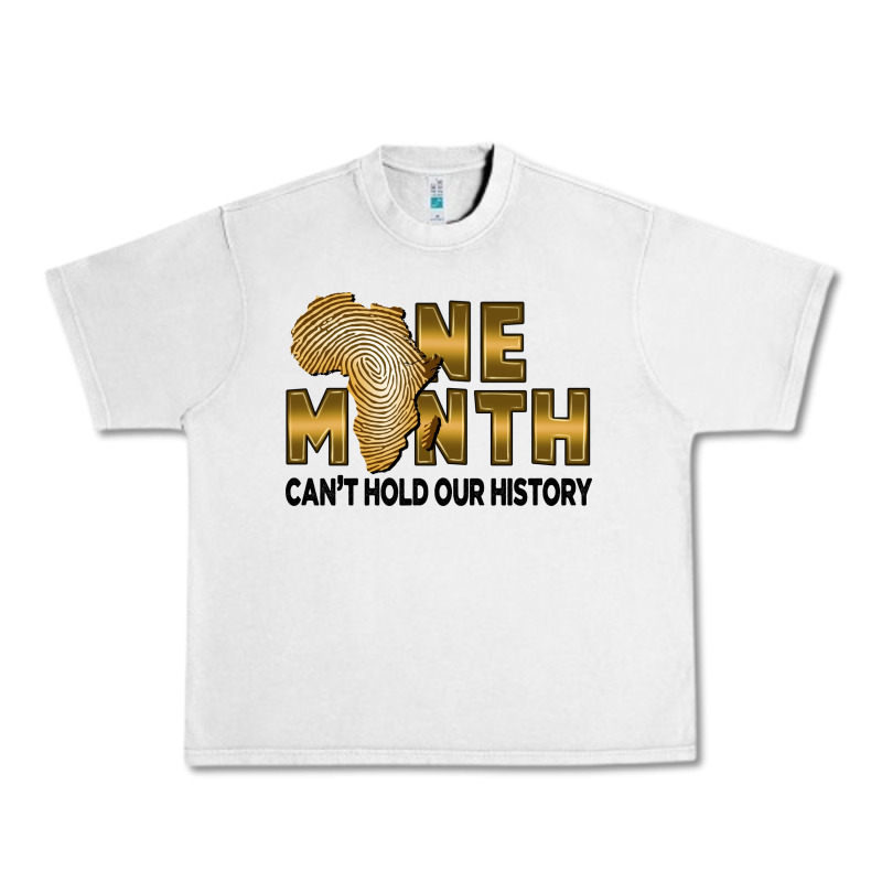 One Month Can't Hold Our History Urban Heavy Tee by FaDigitalArtStudio | Teevron