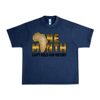 Navy One month can't hold our history Urban Heavy Tee - FaDigitalArtStudio