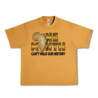 Peanut Butter One month can't hold our history Urban Heavy Tee - FaDigitalArtStudio